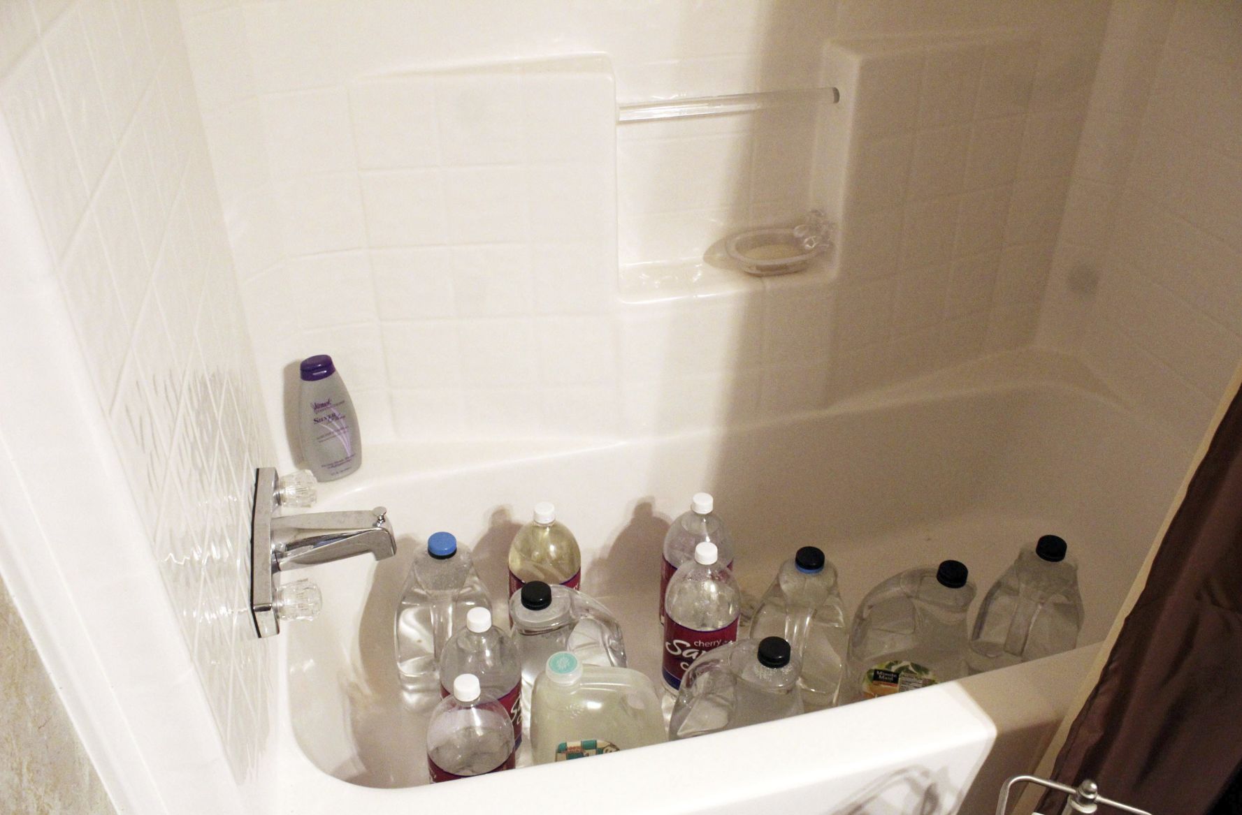 HSB water back to normal flow, repairs continue